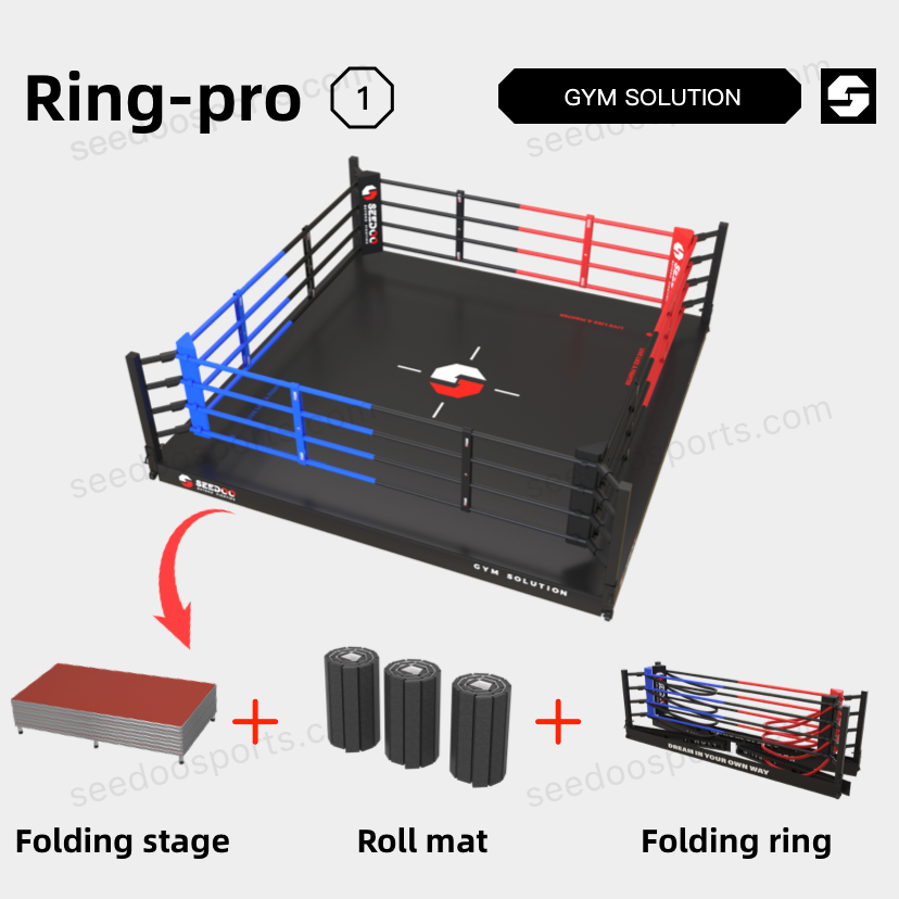 Folding Boxing Ring Pro